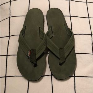 Rainbow Flip Flops - Brand New